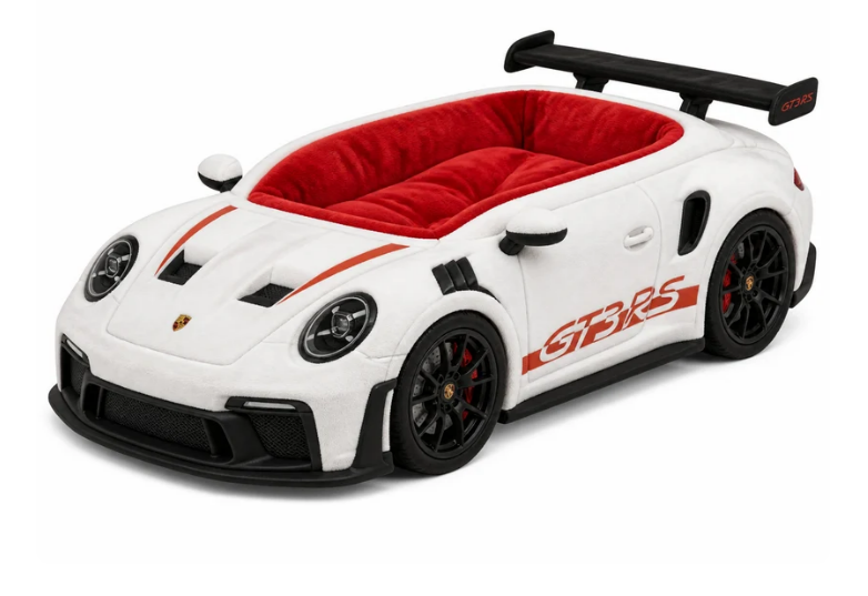 911 GT3 RS Dog Bed - White